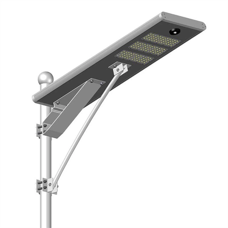 Allt i ett led soldriven gatubelysning