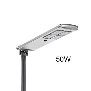 80W Solar allt i ett gatubelysning