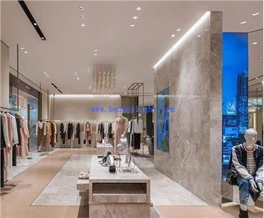 Infällt monterade led butiksljus