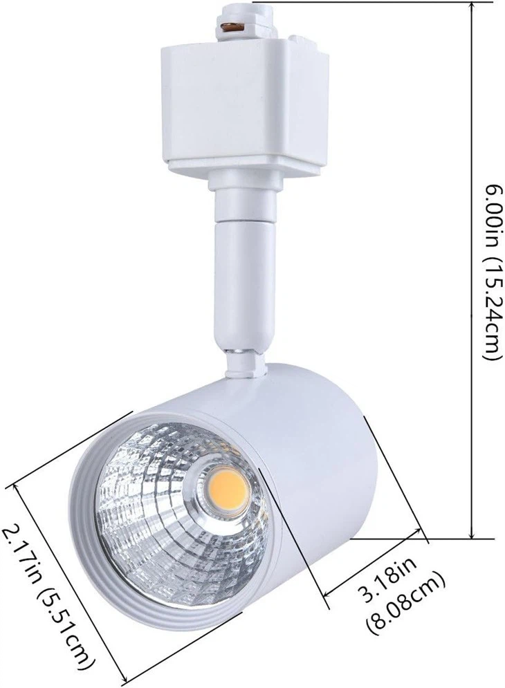 H Type Track Lighting Rail Ceiling Spotlight 3