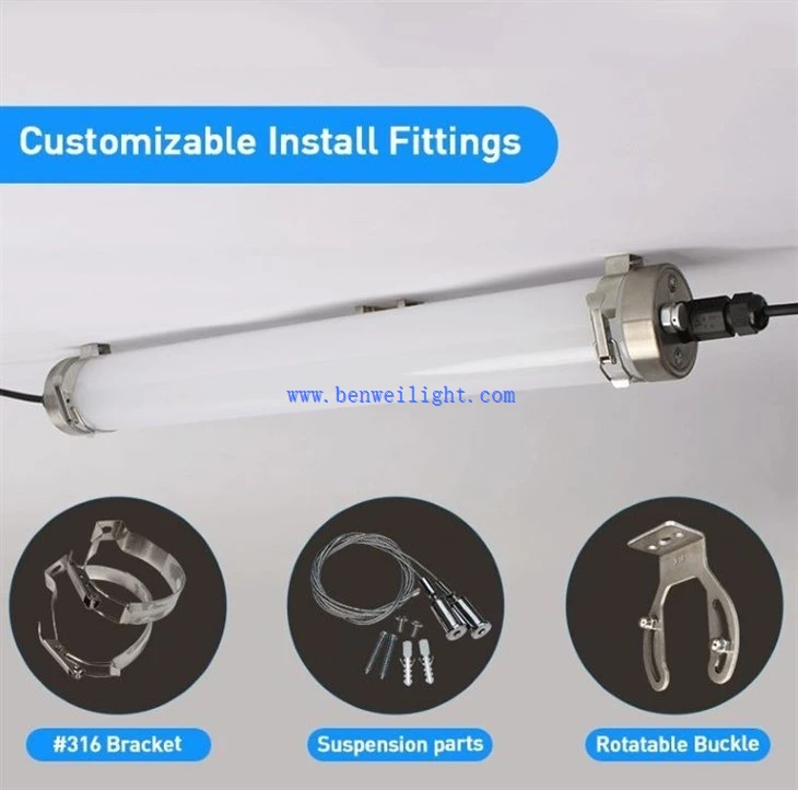 IP69K 1200mm 36w ledbelysning för mjölkkor
