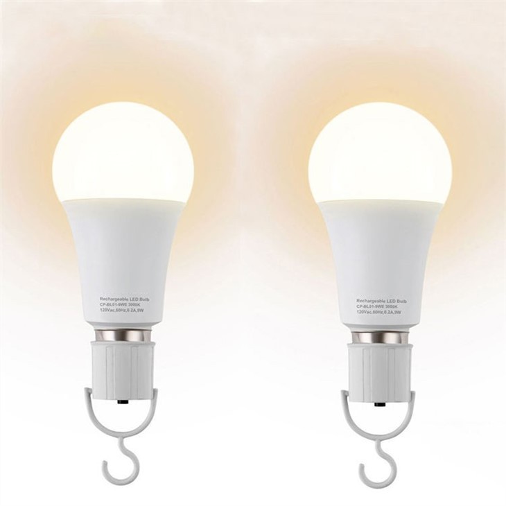 rechargeable emergency led light bulb