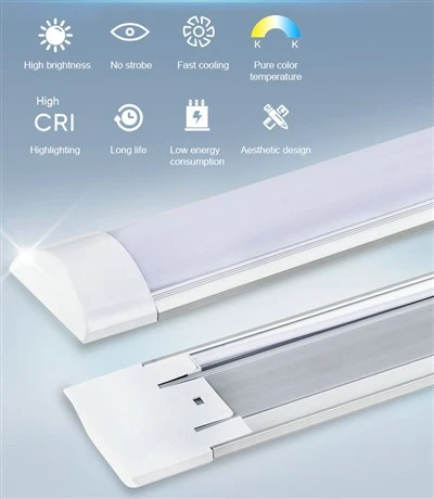 40W 4Ft dimbar LED-läktljus