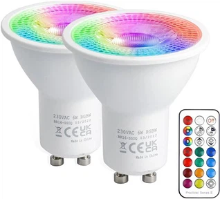 GU10 5W RGBW LED-lampa