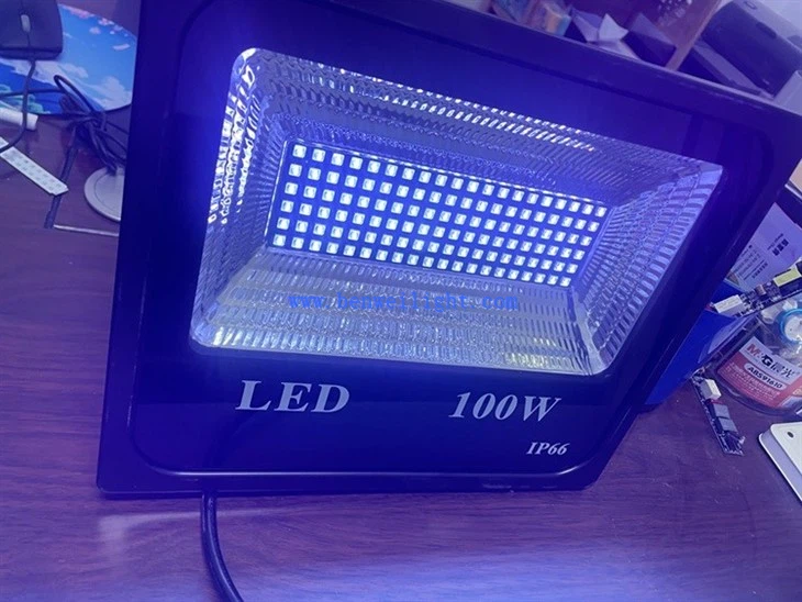 100W 50W 365nm 395nm UV LED Flood Light För härdning