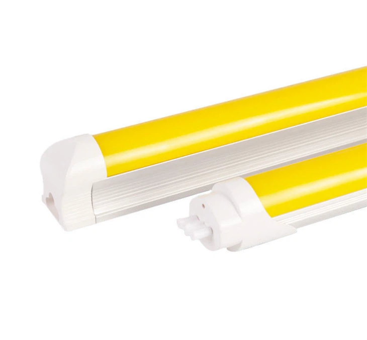 Anti UV T8 Yellow LED Tube Light No UV No Blue Light