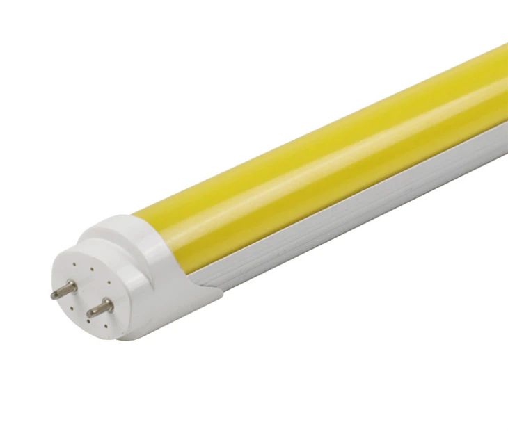 Anti UV T8 Gul LED Tube Light Ingen UV Inget blått ljus