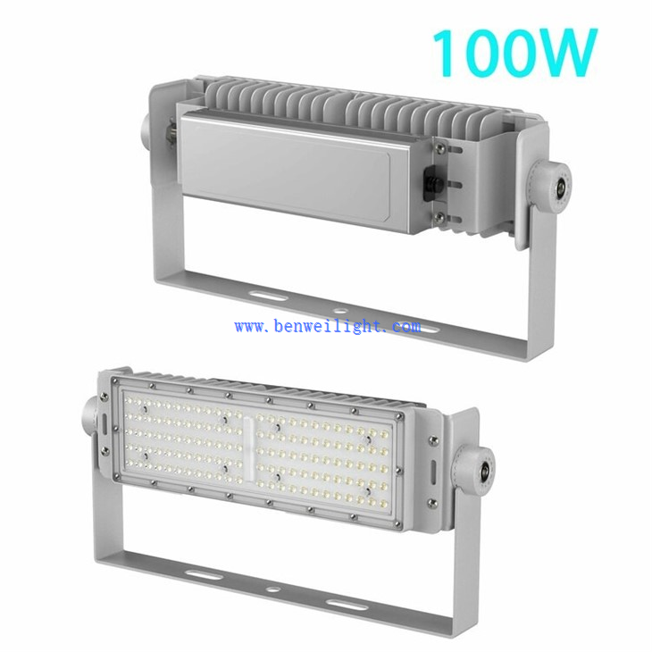 100W modular led stadium flood light 5