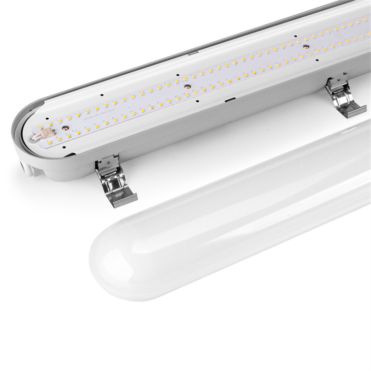 Industriell LED Tri-Säker ljus - linjär platt läkt