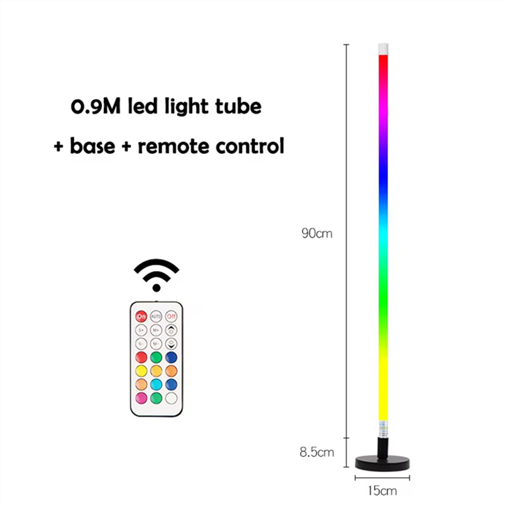 LED Hörnlampa Med App Och Fjärrkontroll
