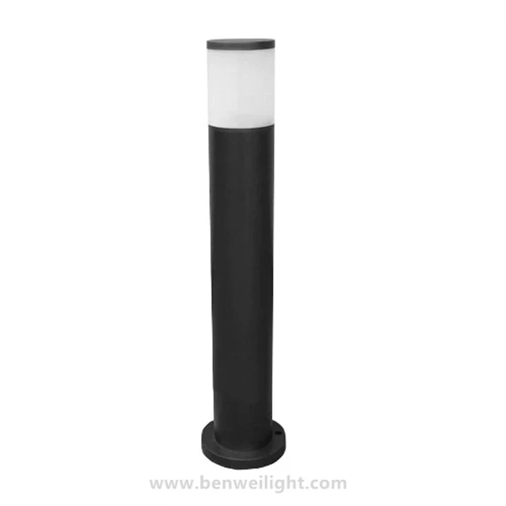 LED Outdoor Column Lights With Replaceable E27 Bulbs, Suitable For Garden Paths And Landscape Lighting