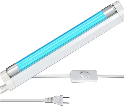 6W UV-lampa, ozon-fri desinfektionslampa