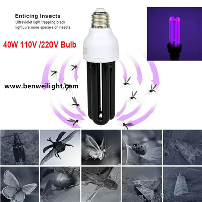 UV-lampa Energisparande 30W 220V Ultraviolett fluorescerande svartljus