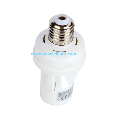 Rörelsesensor E27 Socket Auto-Tänd