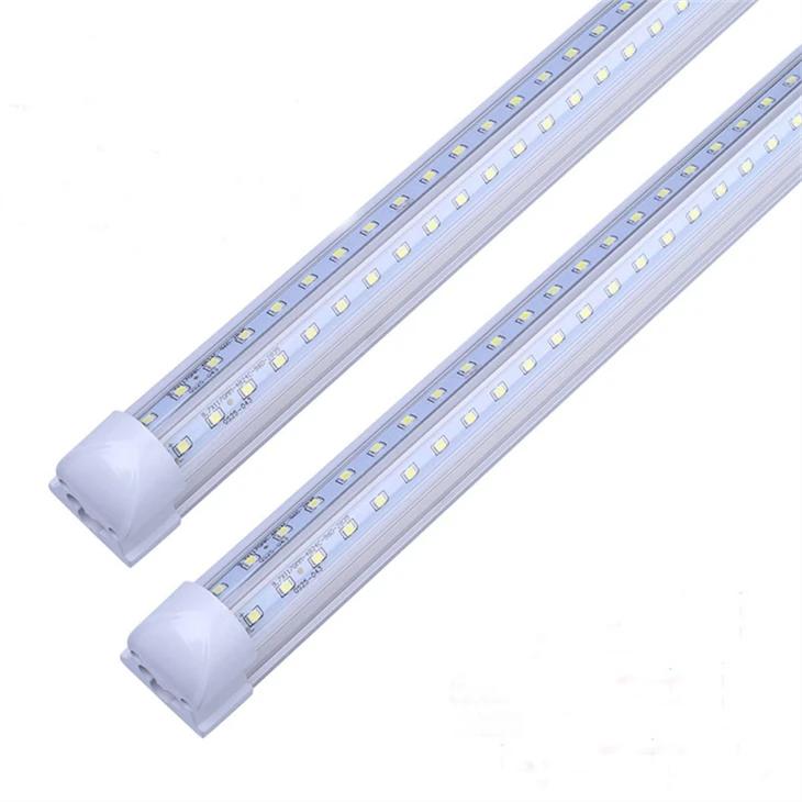T8 V-Shape Integrated LED Tube Fixture｜270 graders Beam｜High Lumen